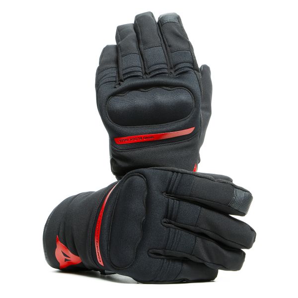 Motorradhandschuhe Dainese Avila Unisex D-Dry Black Red