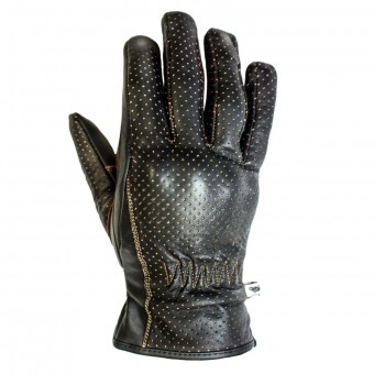 Motorradhandschuhe Helstons Basik Perfore Brown