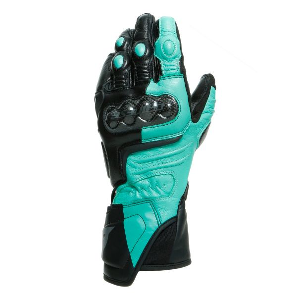 Motorradhandschuhe Dainese Carbon 3 Lady Black Aqua Green Anthracite