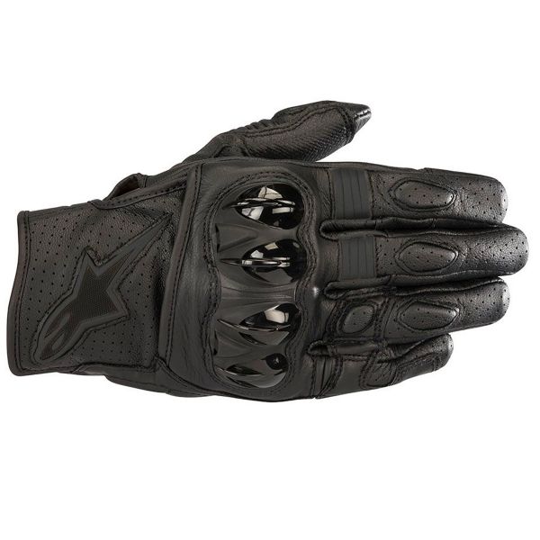 Motorradhandschuhe Alpinestars Celer V2 Leather Black Black