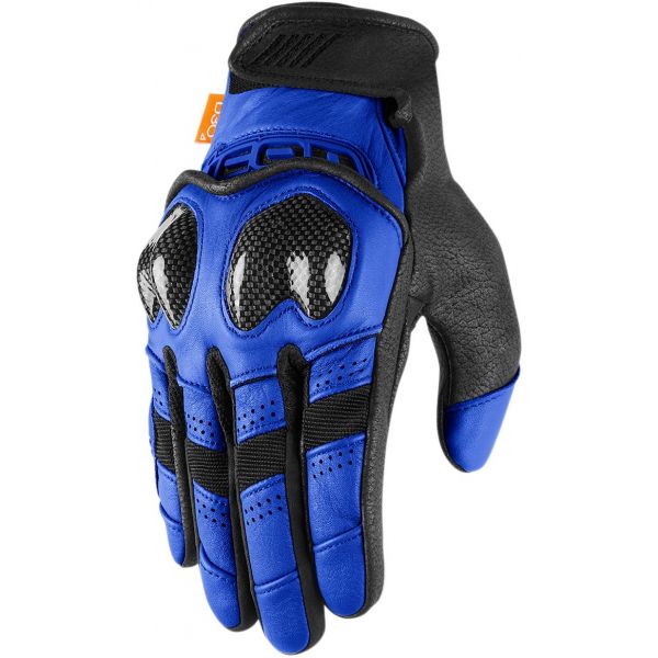Motorradhandschuhe ICON Contra 2 Glove Blue Motorradhandschuhe ICON Contra 2 Glove Blue