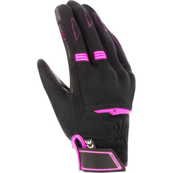 Motorradhandschuhe Bering Lady Fletcher Evo Black Fuchsia