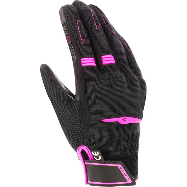Motorradhandschuhe Bering Lady Fletcher Evo Black Fuchsia Motorradhandschuhe Bering Lady Fletcher Evo Black Fuchsia