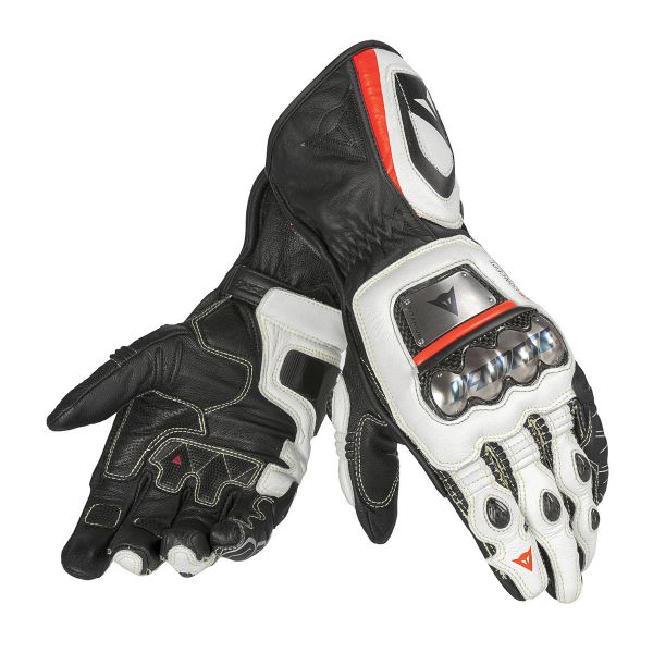 Motorradhandschuhe Dainese Full Metal 6 Black White Lava Red Motorradhandschuhe Dainese Full Metal 6 Black White Lava Red