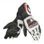 Motorradhandschuhe Dainese Full Metal 6 Black White Lava Red