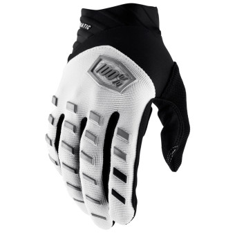 Motorradhandschuhe 100% Airmatic White