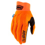 Motorradhandschuhe 100% Cognito Smart Shock Orange Fluo