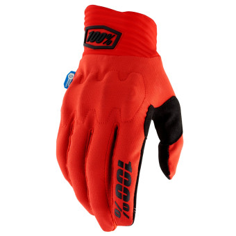 Motorradhandschuhe 100% Cognito Smart Shock Red
