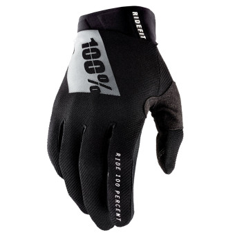 Motorradhandschuhe 100% Ridefit Black