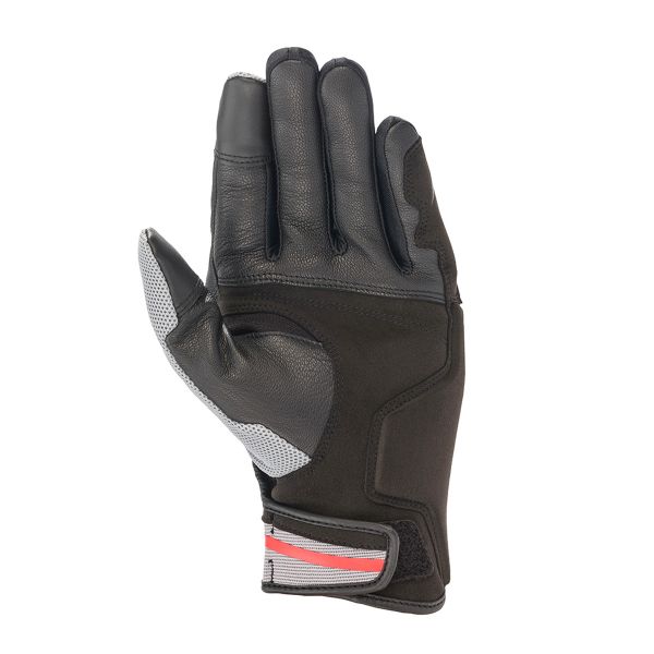 Alpinestars Chrome Ash Grey Black Bright Red