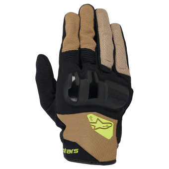 Motorradhandschuhe Alpinestars Chrome V2 Dark Khaki Black