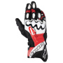 Motorradhandschuhe Alpinestars GP Plus R V3 Leather Black White Bright Red