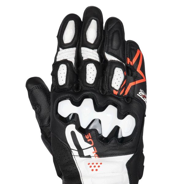 Alpinestars GP Plus R V3 Leather Black White Red Fluo