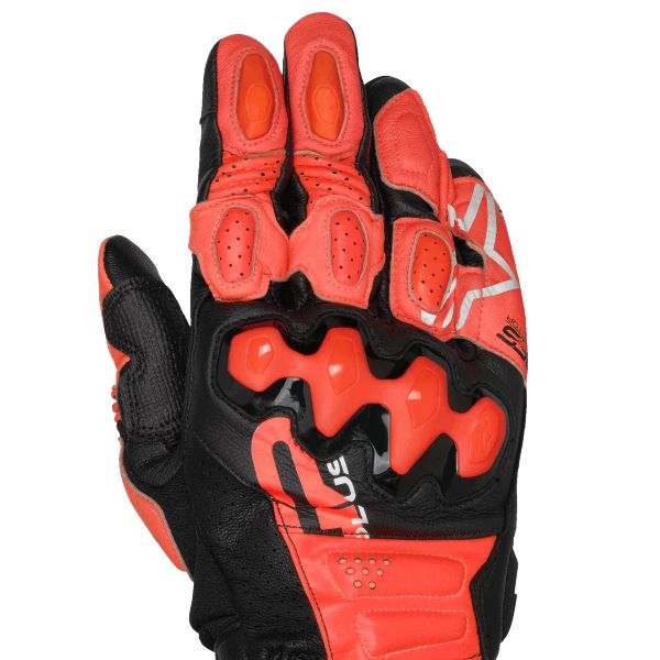 Alpinestars GP Plus R V3 Leather Bright Red Fluo Red Black