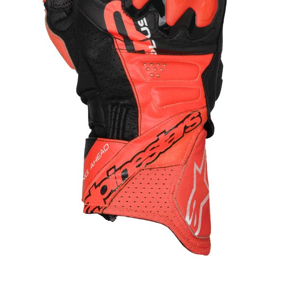Alpinestars GP Plus R V3 Leather Bright Red Fluo Red Black