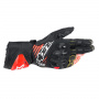 Motorradhandschuhe Alpinestars GP TECH V2 Glove Black White Red Fluo