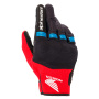 Motorradhandschuhe Alpinestars Honda Copper Black Bright Red Blue