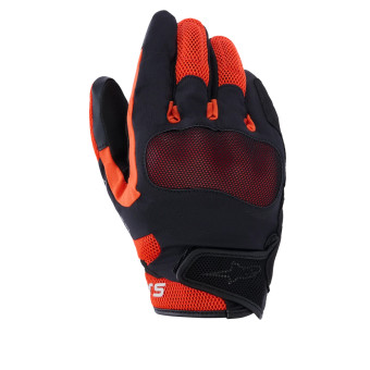 Motorradhandschuhe Alpinestars Mogress Airflow Black Red Tangerine