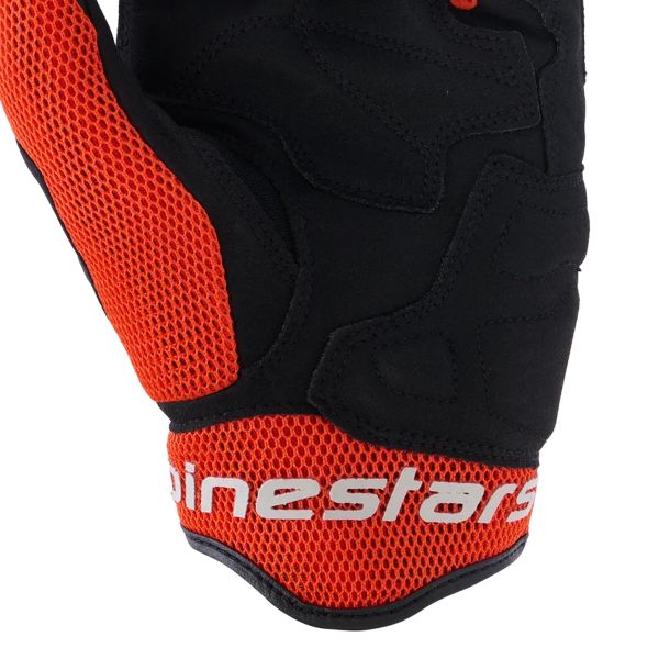 Alpinestars Mogress Airflow Black Red Tangerine