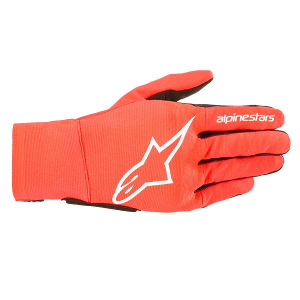 Motorradhandschuhe Alpinestars Reef Red Fluo White Black Kind Motorradhandschuhe Alpinestars Reef Red Fluo White Black Kind