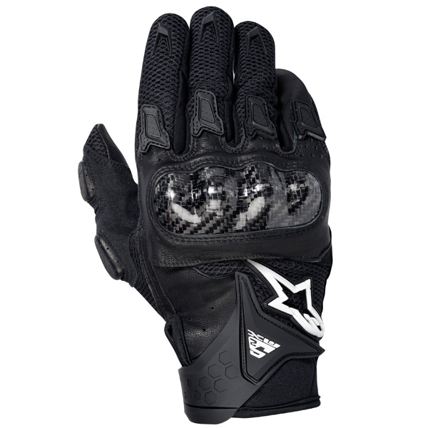 Motorradhandschuhe Alpinestars SMX-2 Air Carbon Black