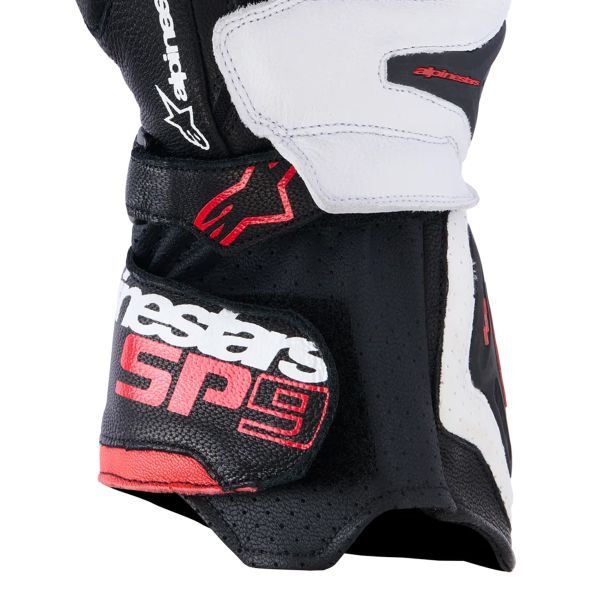 Alpinestars SP-9 Black White Bright Red