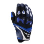 Motorradhandschuhe Alpinestars SP-R Pro Bright Blue Navy White