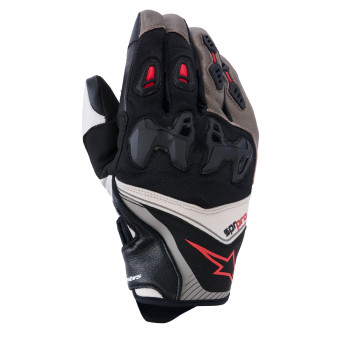 Motorradhandschuhe Alpinestars SP-R Pro Walnut Mastic Black