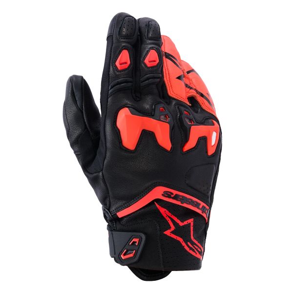 Motorradhandschuhe Alpinestars SP-R Tech Black Red Fluo