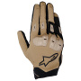 Motorradhandschuhe Alpinestars SP X 3 Dark Khaki Sand Black