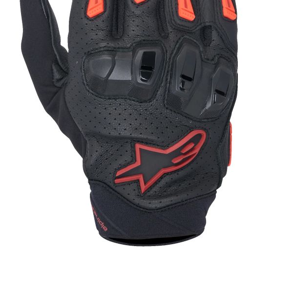 Alpinestars SP X 7 Black Dark Red Red Fluo