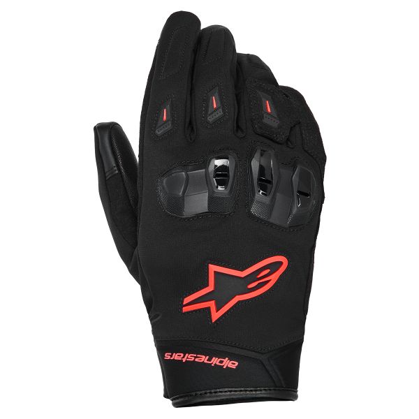 Motorradhandschuhe Alpinestars SP X Z WP Black Red Fluo