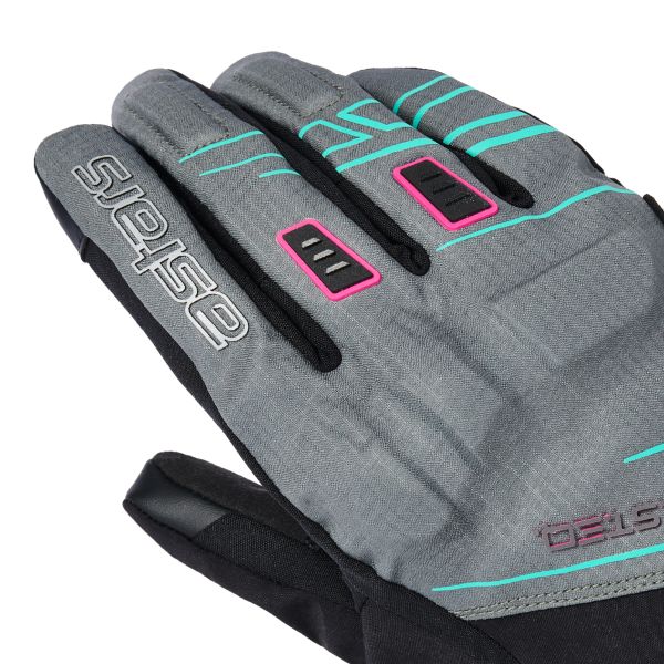 Alpinestars Stella Moblast WP Fur Gray Black Pink Fluo