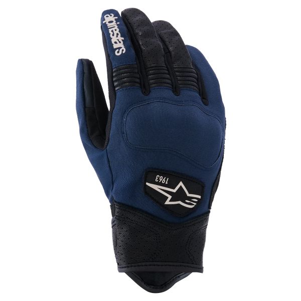 Motorradhandschuhe Alpinestars Tracker Gloves Dark Blue Black