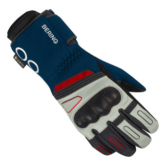Motorradhandschuhe Bering Austral Gore Tex Navy Grey Red