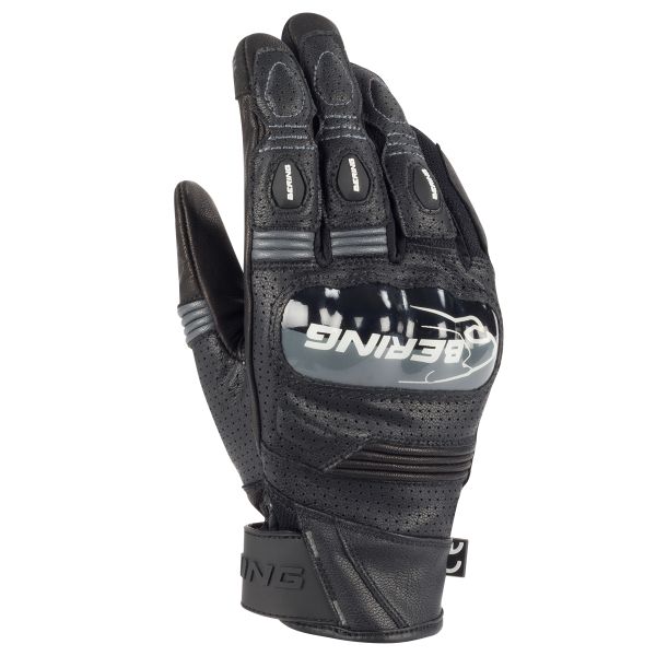 Motorradhandschuhe Bering Axel Black White Grey