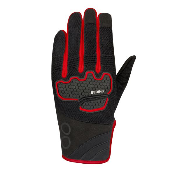 Motorradhandschuhe Bering Breeze Black Red Motorradhandschuhe Bering Breeze Black Red