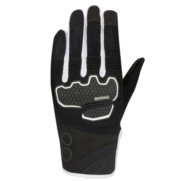 Motorradhandschuhe Bering Breeze Black White Motorradhandschuhe Bering Breeze Black White