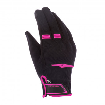 Motorradhandschuhe Bering Lady Borneo Black Fuchsia