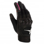 Motorradhandschuhe Bering Lady Kelly Black Fuchsia