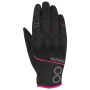 Motorradhandschuhe Bering Lady Nassau Schwarz fuschia Gloves