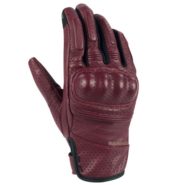 Motorradhandschuhe Bering Lady Score Burgundy Motorradhandschuhe Bering Lady Score Burgundy