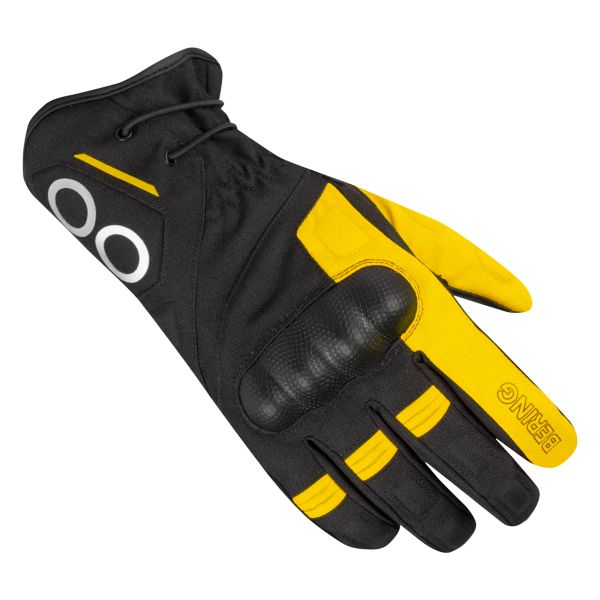 Motorradhandschuhe Bering Lady Zephyr Black Grey Yellow Gloves