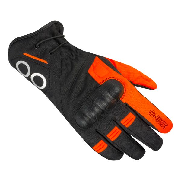 Motorradhandschuhe Bering Lady Zephyr Grey Orange Gloves