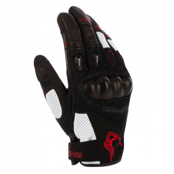 Motorradhandschuhe Bering Planet Black White Red