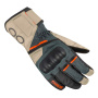 Motorradhandschuhe Bering Siberia Beige Grey Orange Gloves