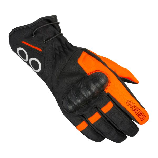 Motorradhandschuhe Bering Zephyr Grey Orange Gloves