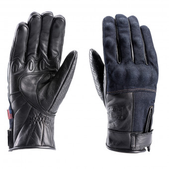 Motorradhandschuhe Blauer Combo Denim Black