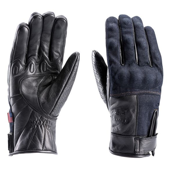 Motorradhandschuhe Blauer Combo Denim Black Motorradhandschuhe Blauer Combo Denim Black