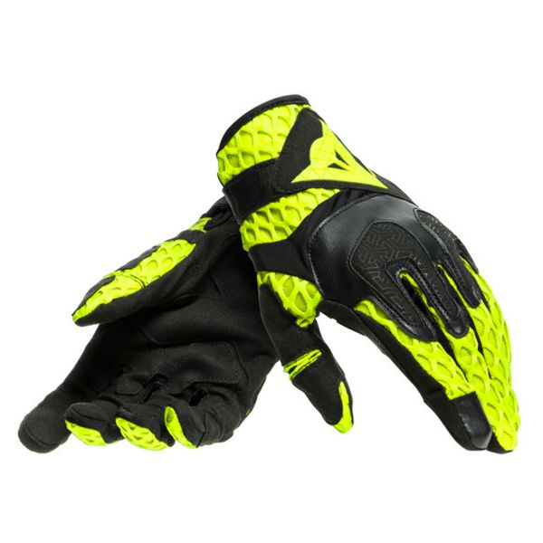 Motorradhandschuhe Dainese Air-Maze Black Fluo Yellow